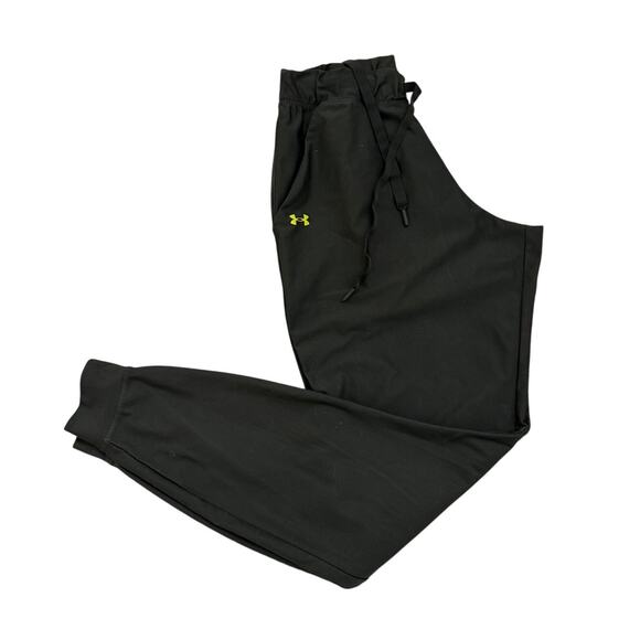 Under Armour Sweatpants Green Fitted Casual Active Joggers Size Women's XS - Picture 2 of 3